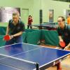 Table Tennis Match with DBS Alumni