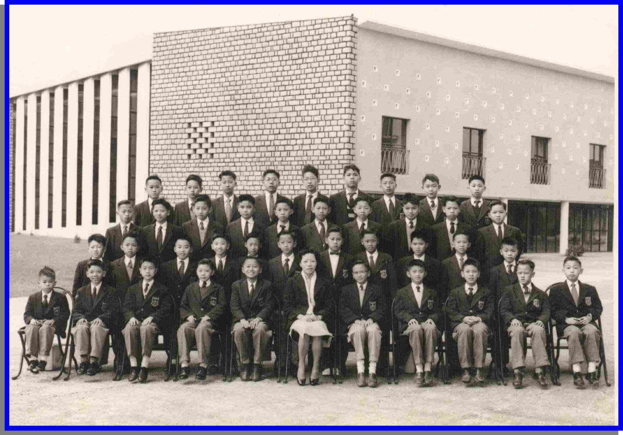 1955 Primary 6D class photo