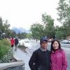 Leslie & Helena honeymooni​ng in Banff