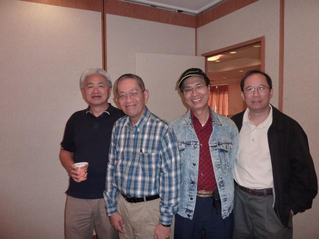 L-R: Ambrose Tsang (LA), Patrick Yeung (Singapore), Leonard Tsang (Ottawa), Michael Lee (Edmonton)