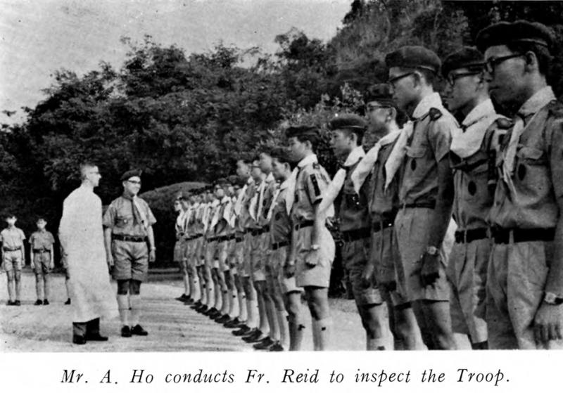 Inspection by Fr. Reid