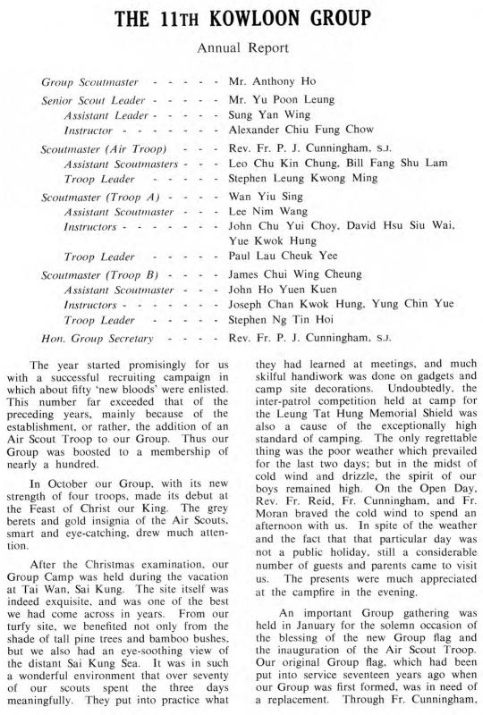 1968 Group Report