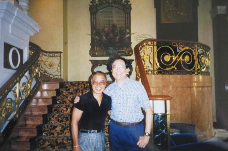 Wing Kee & Bob NYC 1998
