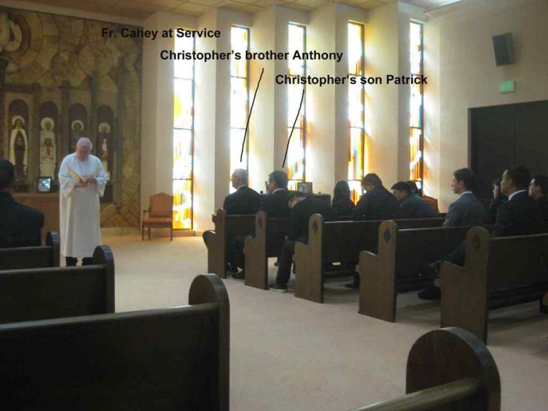 4. Fr. Cahey Leading Service