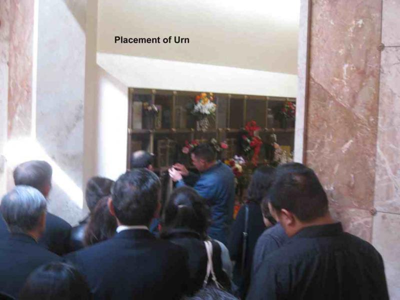 10. Placement of Urn