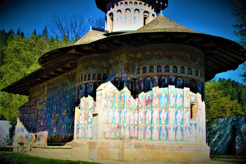 2018 ROU - Bucovina - Voronet Saint George Church (1488)