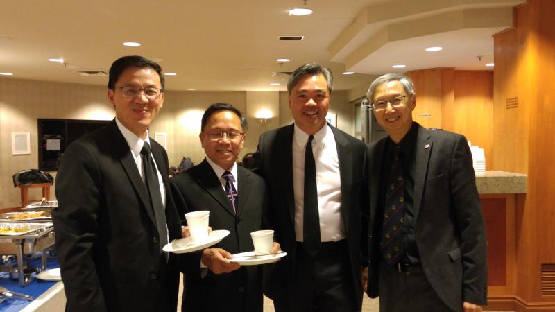 With Patrick, Son of Mr Ho
