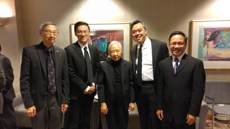 With Mrs Ho 何師母