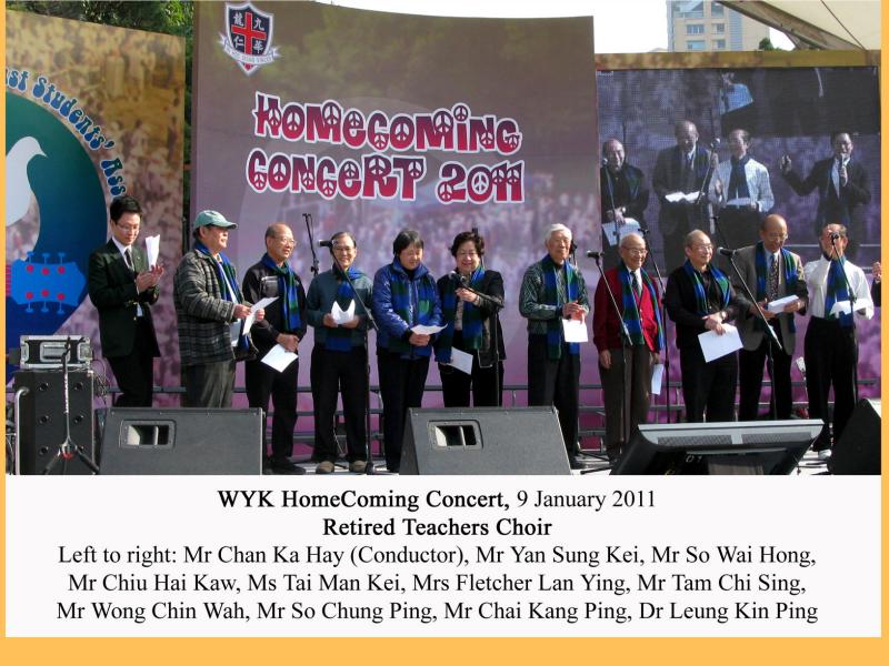 1. Retired Teachers Choir