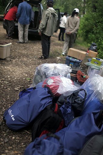 HK water proof bags brought in by Leslie