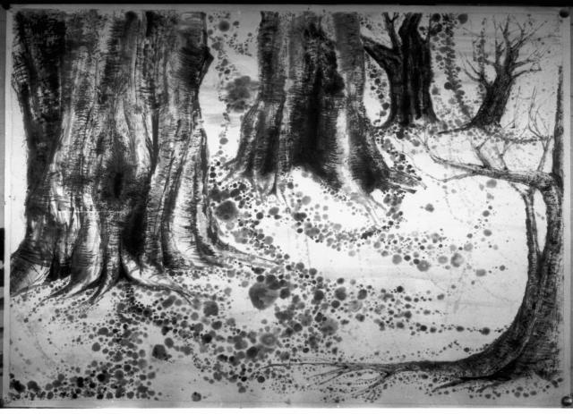 Lui Lap Shun, Five trees.jpg