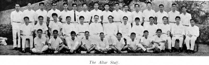 60 The Altar Staff